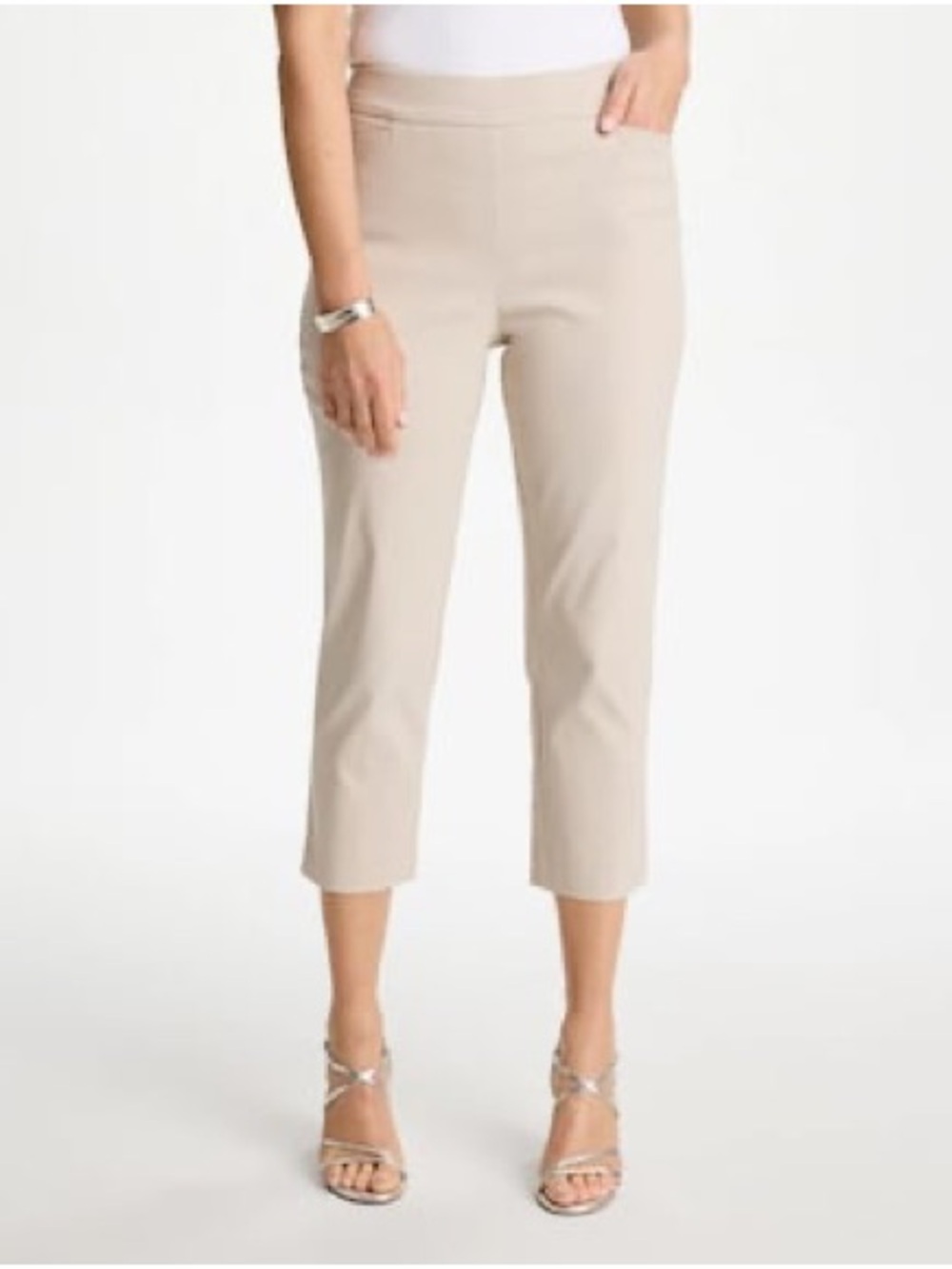 EUC - Chico’s So Slimming Crop Pants – Size 2 (Large/12)